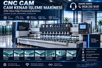 CNC Cam Kenar İşleme Makinesi