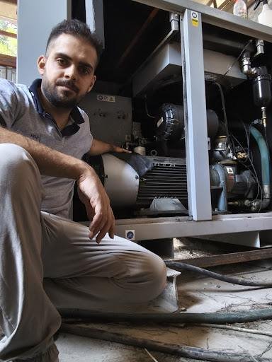 Saha Teknisyenimiz — Kompresör Motoru Kontrolü