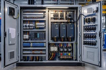 Endüstriyel Elektrik Panosu ve Sürücü Montajı